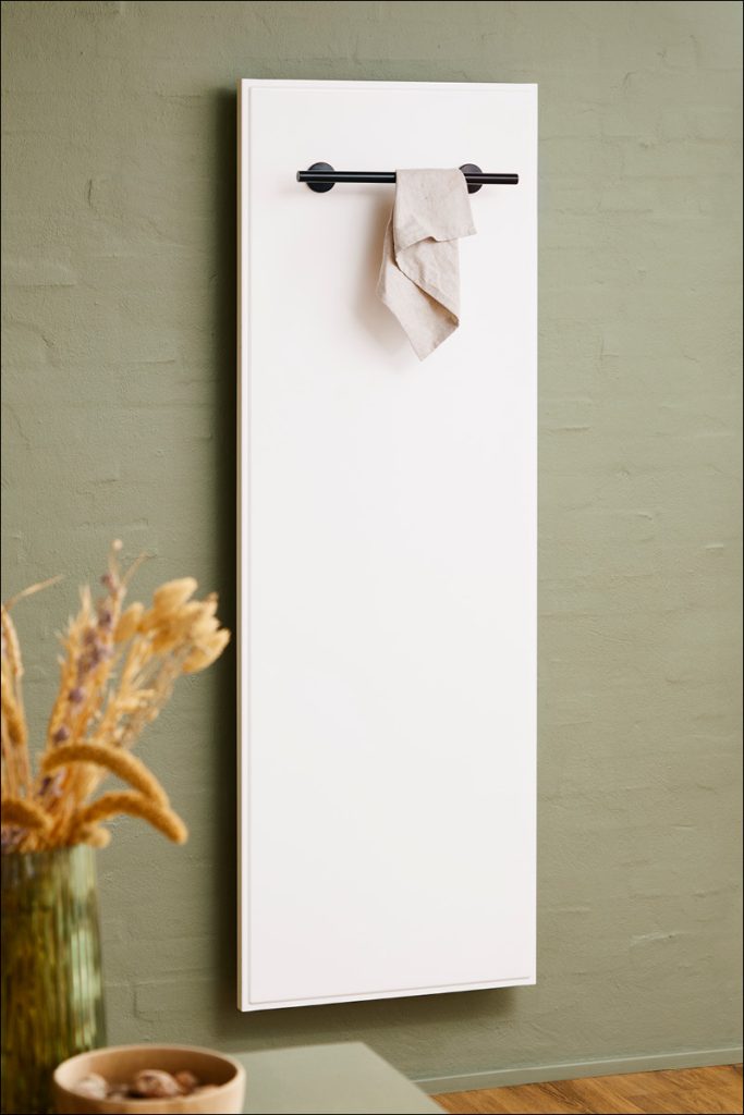 Vertical with hidden piping