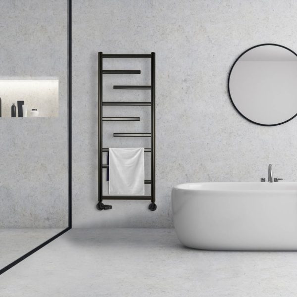 Libra hydronic heated towel rail