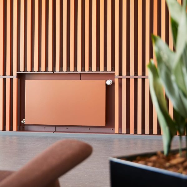 Integral Horizontal radiator